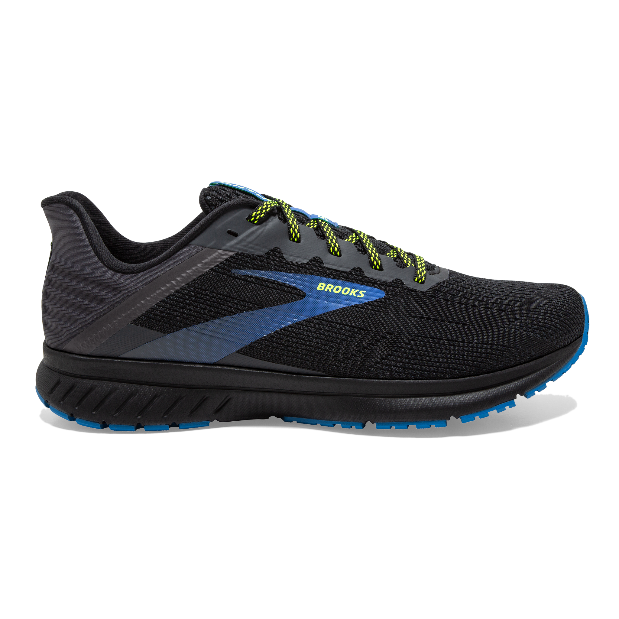 Brooks Sneakers Mens 8.5 Black Anthem 5 Running Shoes Blue Athletic 1103781D064 0067090840125-014_brk-m-anthem  main image 2