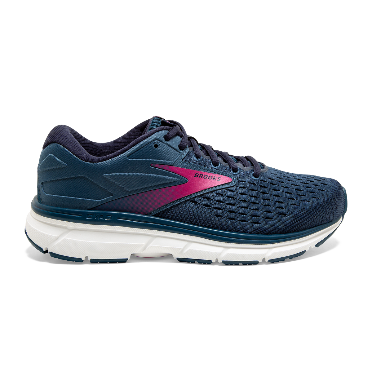 Brooks Dyad 11 Mens Running Shoes‎ 8D White Navy Lightweight Trail LIGHTLY USED Brooks Dyad 11 – Fit2Run main image 3