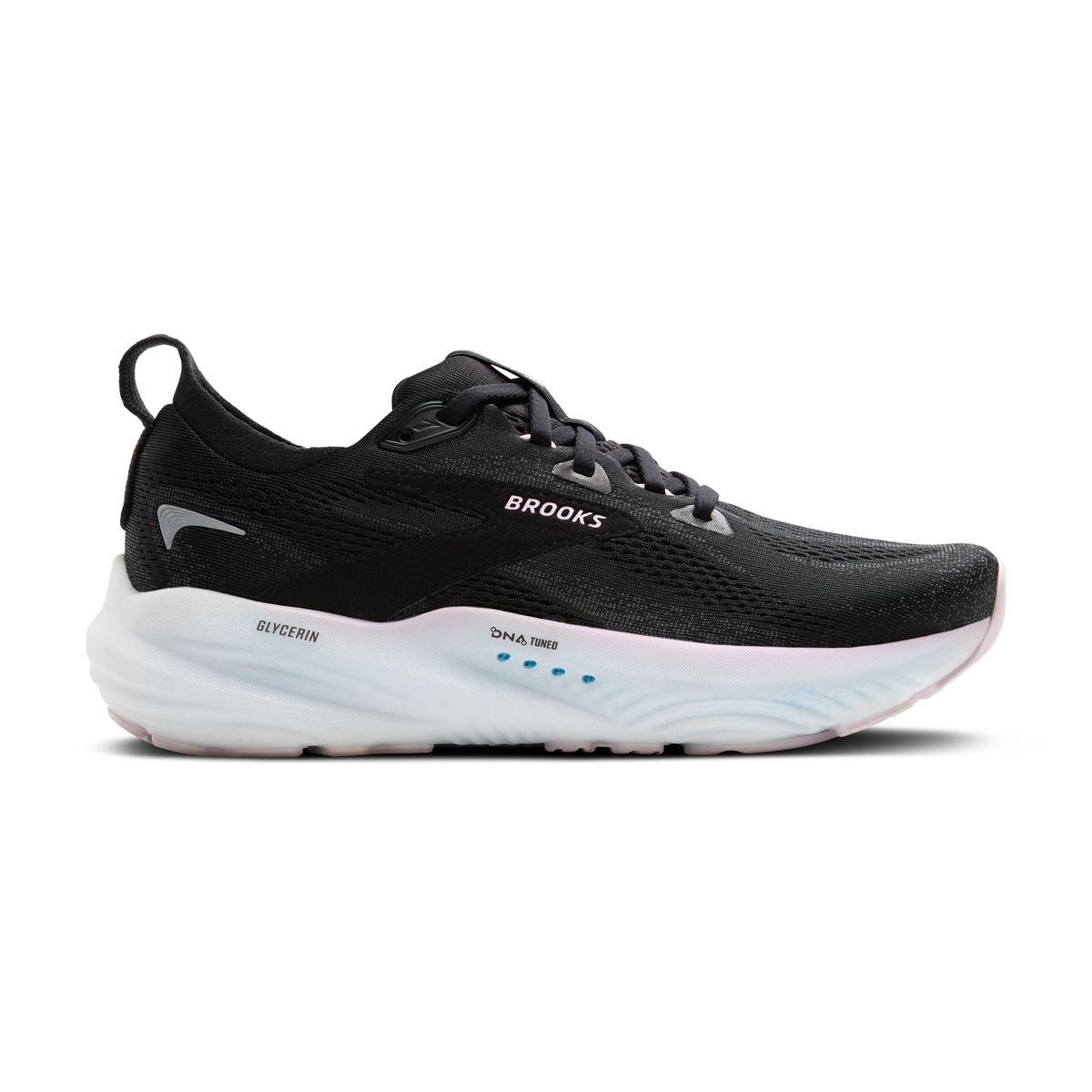Brooks Black and White Glycerin GTS 22 Running Shoe BROOKS Women main image 3