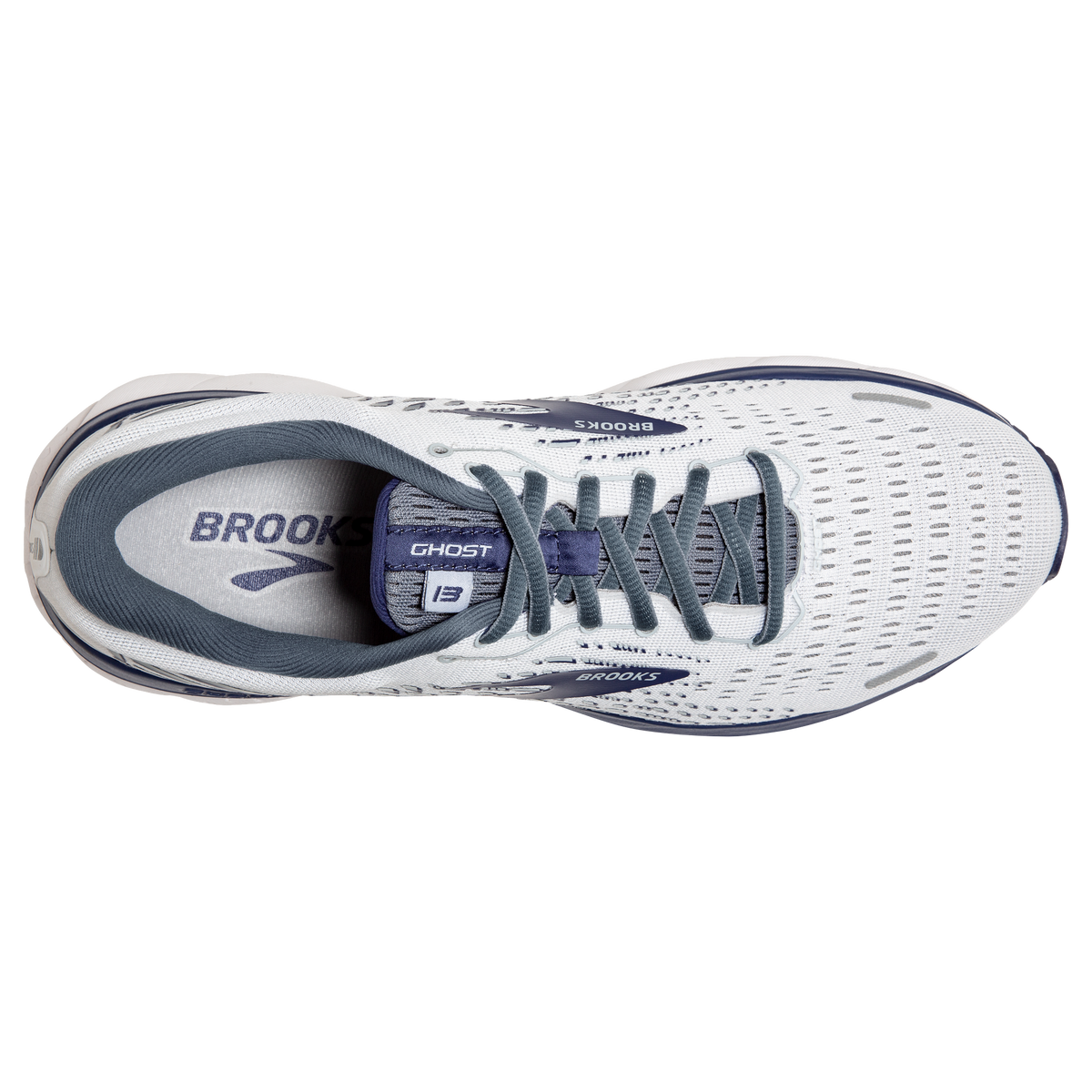 Brooks Ghost 13 Running Shoes Men\'s Size 11 EE Wide Grey Brooks Ghost 13 Running Shoes for Men - Comfortable  main image 3