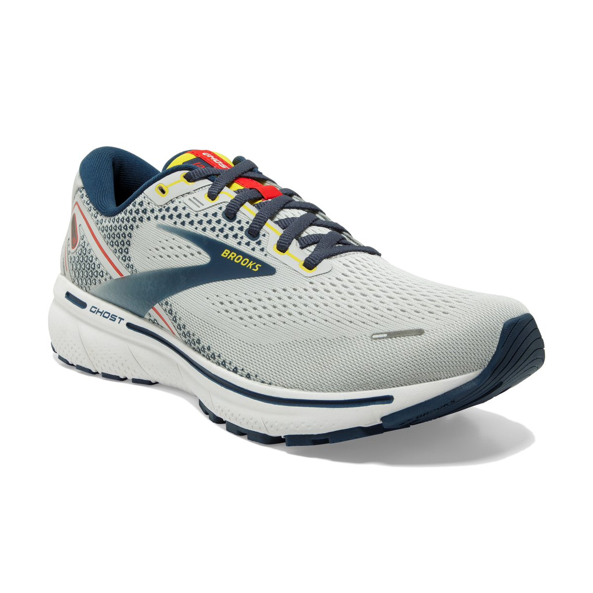 Brooks Ghost 14 Men\'s Running Shoes - Gray- RETIRED Brooks Ghost 14 Grey Alloy for sale | eBay main image 2