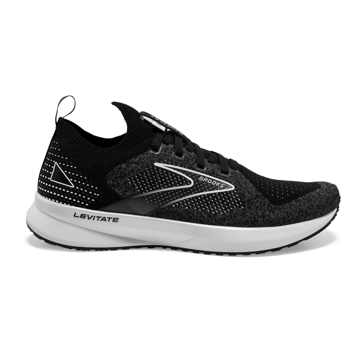 Brooks Levitate StealthFit 5 Black/Ebony/Gray Size 14 Cut in half: Brooks Levitate Stealthfit 5 Review | RunRepeat main image 4