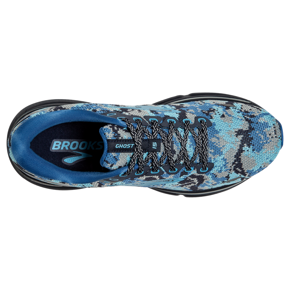 Brooks Men\'s 10 D Ghost 15 Blue Running Shoes Sneakers Star Eclipse Limited Edit Brooks Men main image 3